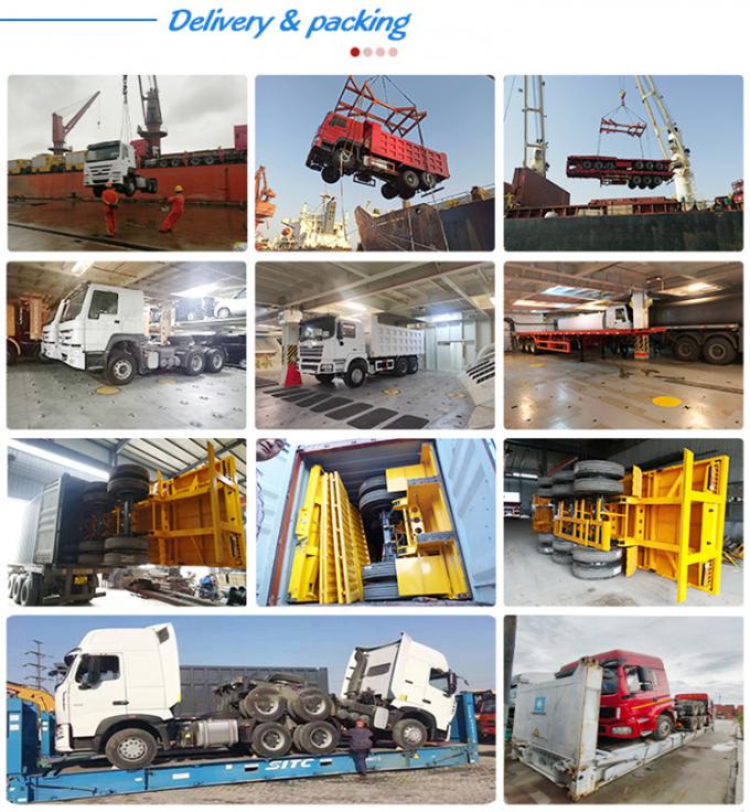 New 3 Axles 20′ 40l′ Container Flatbed Trailer with Container Lock