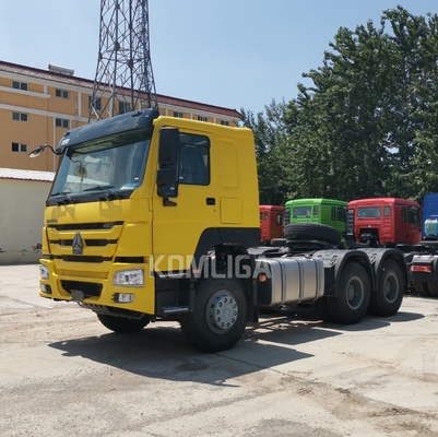 HOWO 10 Wheel Stractor Truck Head Prime Mover met trailer A/C cabine en aanpassing