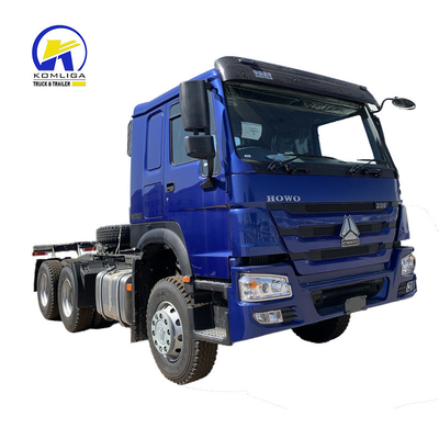 12.00r20 banden en Wd615.47 motor Euro2 HOWO Sino 6X4 trekkerkop vrachtwagen met onderdelen