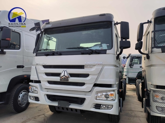 Sinotruk HOWO Truck 6X4 10 wielen Gebruikte trekker Truck met 400L aluminium olie tank