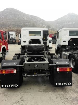 Radialbandenontwerp 371 pk Gebruikte Sinotruk HOWO 6*4 Traktortruck met 9 ton vooras