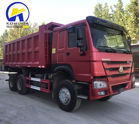 25-30 ton Capaciteit Euro2 Sinotruck HOWO 371/375HP Dump Tipper Trucks in Tanzania