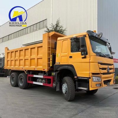 Cab Hw76 Camion Benne Sinotruck HOWO 6X4 10wieler Dump Truck Transmissie Hw19710