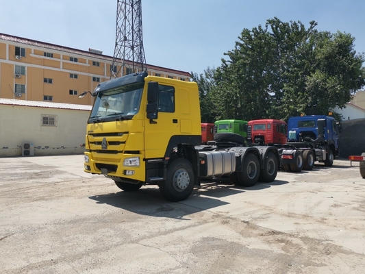 Sinotruk HOWO 6X4 Traktor Truck Head voor Mini Trailer Truck Emissie Standard Euro 2