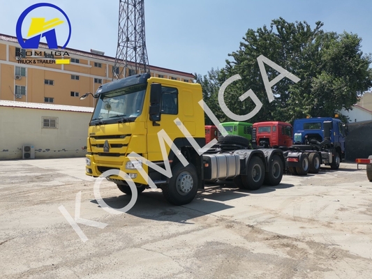 Trailerhead Truck Gebruikte Sinotruk HOWO Heavy Duty Truck Tractor voor 50 /90 tractiebasis