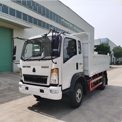 Sinotruk HOWO 4X4 dumptruck 3 ton 2 ton 5 ton met 4,2 ton achteras en prestaties