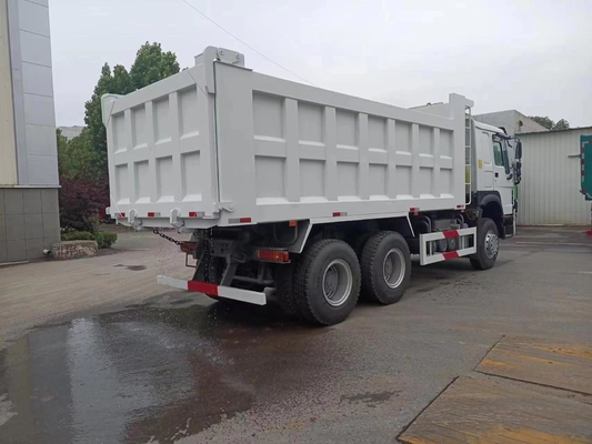 Eén slaapwagen met airconditioning Sinotruk HOWO 6X4 10 wielen Gebruikte dumper tipper mijnbouw dump truck