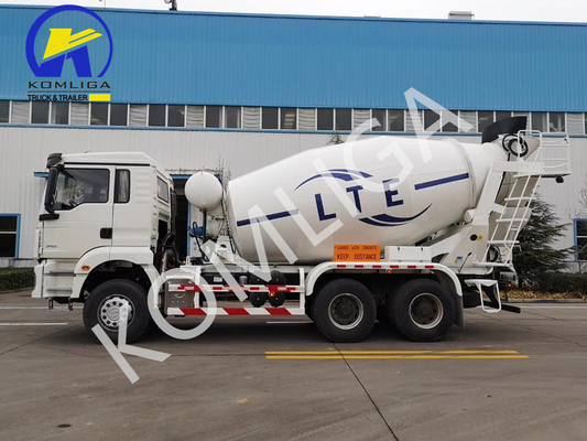 Sinotruk 6X4 Gebruikte mijnbetonmengtruck met 16 ton laadvermogen Achteras