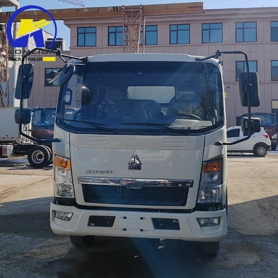 Radial Tire Design 2024 Sinotruk HOWO 4X2 Mini Dump Truck met een slaapcabine en airconditioning