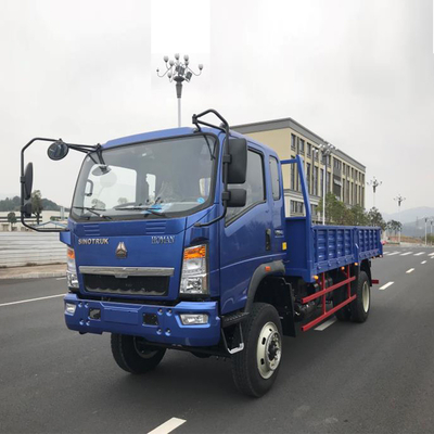 Sinotruk HOWO Hohan Foton 4X2 6wheel Mini Dump Truck met 371HP handgeschakelde transmissie