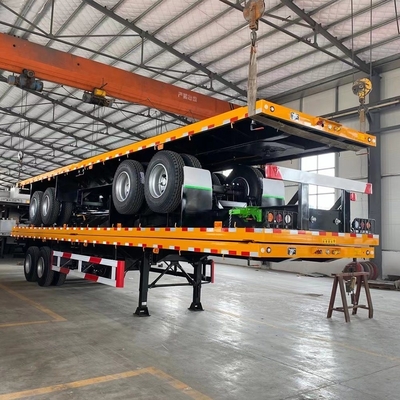 30-60t platte halfrijtuig voor containervervoer ABS Optioneel Competitief