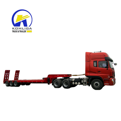 Heavy Duty Lowbed Semi Trailer met Jost 2.0 of 3.5 inch King Pin en 12.00r20 banden