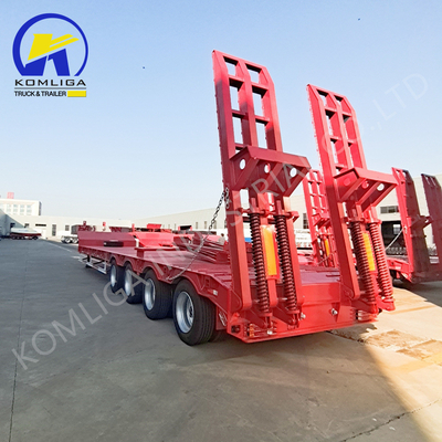 Best Popular Multi Axle 150t 200t 250t Lowbed Transport Semi Trailer Op maat gemaakte verzoek