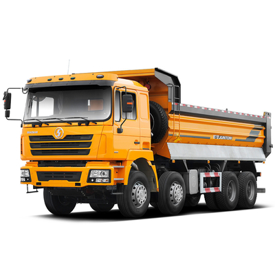 Shacman F2000 F3000 8X4 12 Wielen Gebruikte Kipper Dump Truck voor LHD/Rhd stuurwiel