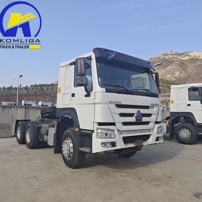10 wielen 6x4 380 pk 400 pk 430 prime mover trailer gebruikte kop trekker vrachtwagen voor levering