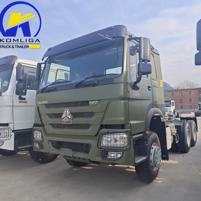 10 wielen 6x4 380 pk 400 pk 430 prime mover trailer gebruikte kop trekker vrachtwagen voor levering