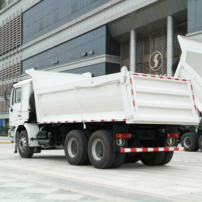 Geel Diesel 40tons Tipping Dumper Truck voor mijn Shacman 6X4 340HP 380HP 420HP