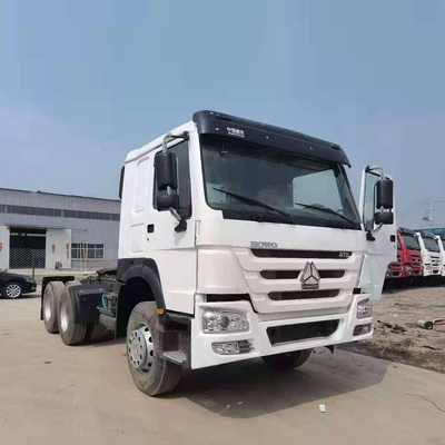 40-60 ton laadvermogen 6X4 375 pk Sinotruck Gebruikte HOWO Truck Tractor tegen betaalbare prijzen