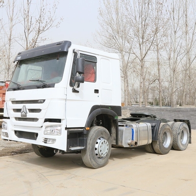 40-60 ton laadvermogen 6X4 375 pk Sinotruck Gebruikte HOWO Truck Tractor tegen betaalbare prijzen