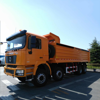 Shacman U-vormige 8X4 12 wielen zware dumptruck voor bouwwerkzaamheden