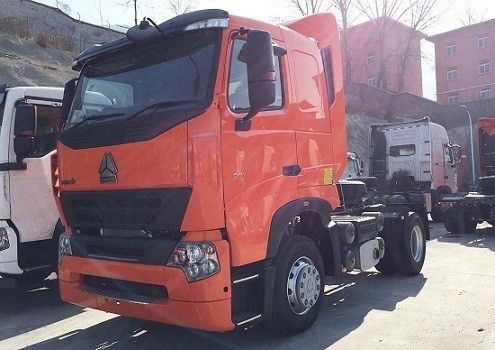 40-60 ton laadvermogen Sinotruck 420 pk 6x4 HOWO A7 trekker met ECE banden