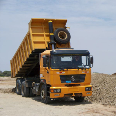 Technische onderdelen ondersteuning Shacman 30 ton Cummins Motor Tipper Dumper Truck
