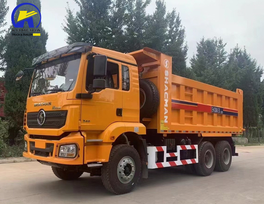 Shacman 6X4 Dump Truck met Euro 3 motor F3000 Flat Roof Cab Bucket Dimensie 5800X2300X1500