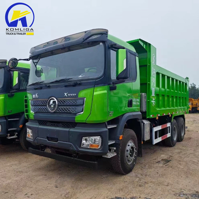 Shacman 6X4 Dump Truck met Euro 3 motor F3000 Flat Roof Cab Bucket Dimensie 5800X2300X1500
