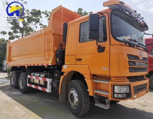 Shacman 6X4 Dump Truck met Euro 3 motor F3000 Flat Roof Cab Bucket Dimensie 5800X2300X1500
