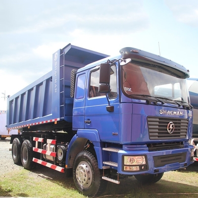 Shacman 6X4 10 wielen gebruikte dumptruck voor ≤5 zitplaatsen en 21-30t laadvermogen