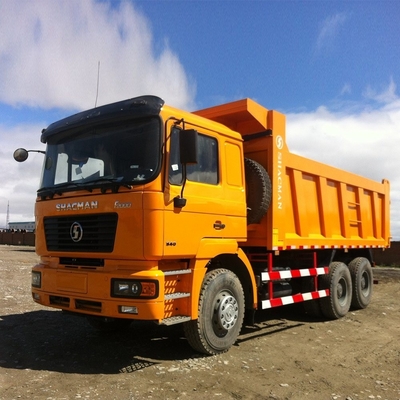 Shacman 6X4 10 wielen gebruikte dumptruck voor ≤5 zitplaatsen en 21-30t laadvermogen