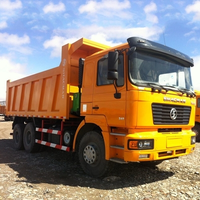 Shacman 6X4 10 wielen gebruikte dumptruck voor ≤5 zitplaatsen en 21-30t laadvermogen