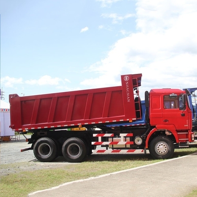 Shacman 6X4 10 wielen gebruikte dumptruck voor ≤5 zitplaatsen en 21-30t laadvermogen