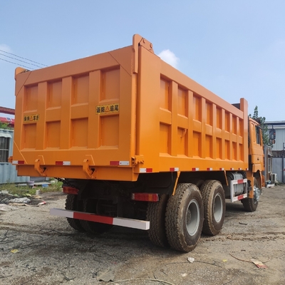 6X4 gebruikte Shacman Tipper Truck met 380 pk diesel motor en hydraulisch systeem voor betaalbare prijs