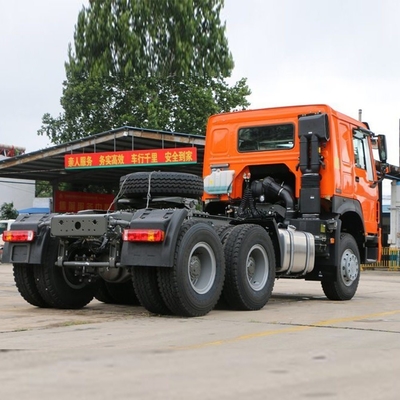 10 wielen Sinotruck HOWO Gebruikte aanhangwagen 40 ton met en handgeschakeld type