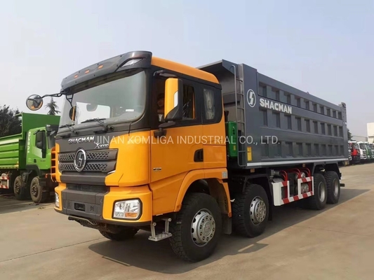 25-30 ton Vermogen Cummins Motor Shacman F3000 8X4 Tipper Truck voor zwaar werk