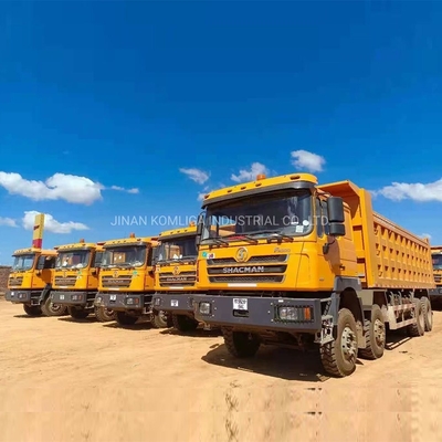 25-30 ton Vermogen Cummins Motor Shacman F3000 8X4 Tipper Truck voor zwaar werk