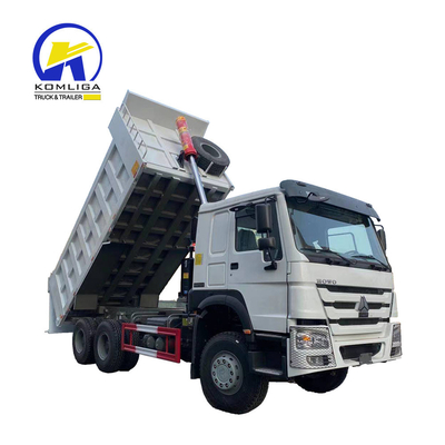 Voorste Lifting Style 20 kubieke meter Sinotruck HOWO Dump Truck met LHD/Rhd stuurwiel