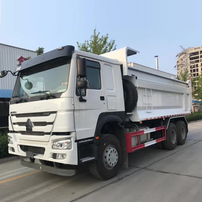 Hoge capaciteit 371 pk 6x4 10 wielen Sinotruck HOWO Dump Tipper Trucks met één slaper