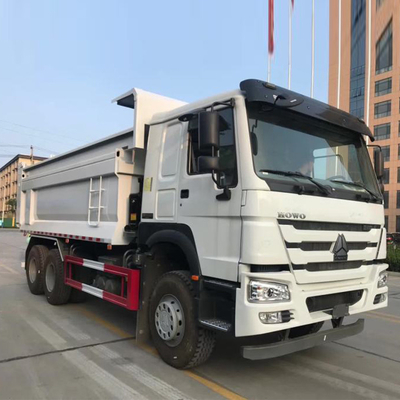 Hoge capaciteit 371 pk 6x4 10 wielen Sinotruck HOWO Dump Tipper Trucks met één slaper