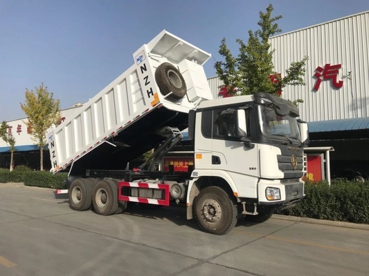 Vooras Hf9 Sinotruk HOWO 6X4 375HP 371HP Vooraanheffen Gebruikte 10 banden Tipper Truck