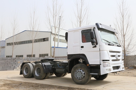 Diesel Sinotruck HOWO 6X4 10 Wielen 25tons Foton Truck Tractor Achteruitkijksysteem