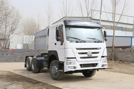 Diesel Sinotruck HOWO 6X4 10 Wielen 25tons Foton Truck Tractor Achteruitkijksysteem