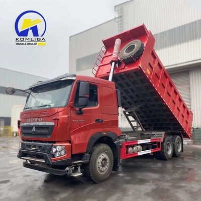 Gebruikte HOWO dumptruck door eigenaar met ISO-certificering en geavanceerde functies