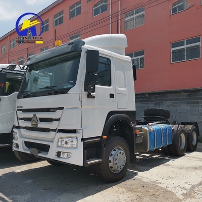 Sinotruk 371HP 375HP 420 HP Tractor Truck Gebruikte HOWO Trucks met aangepaste aanvraag