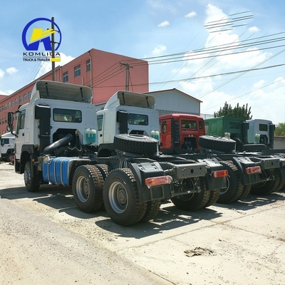 Sinotruk 371HP 375HP 420 HP Tractor Truck Gebruikte HOWO Trucks met aangepaste aanvraag