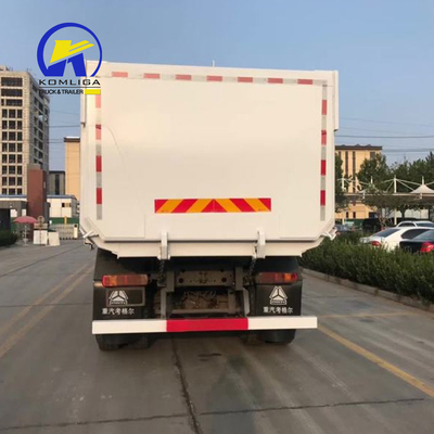 Witte HOWO A7 dumptruck 336HP 371HP linker/rechts stuur voor bulk materiaal