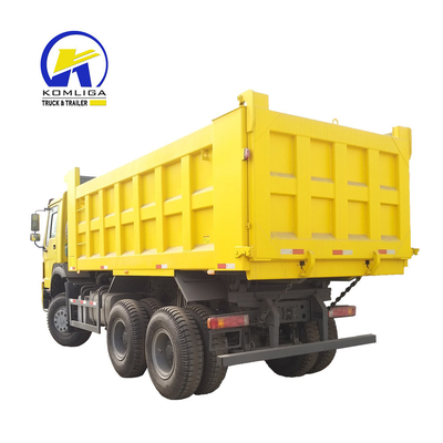 Ventrale kantelmachine Hydraulische opheffende dumptruck Sinotruk HOWO 6X4 Zz3257n3847A voor mijnbouw