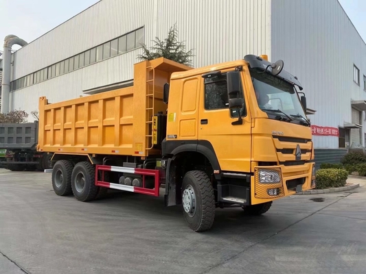 6x4 10 banden zandwerper HOWO dumper truck met dieselmotor en laadvermogen 21-30t