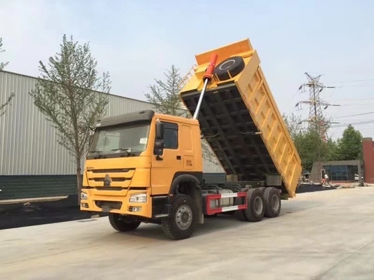6x4 10 banden zandwerper HOWO dumper truck met dieselmotor en laadvermogen 21-30t